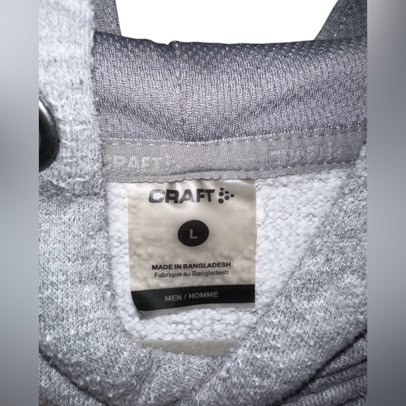 Craft Ragnar Get Your Move On Hoodie Men’s Large Gray - Picture 2 of 8